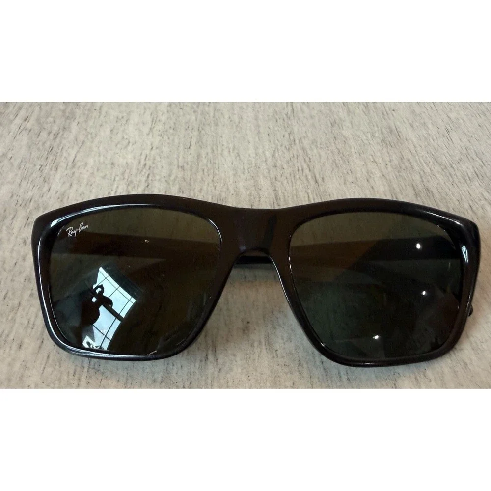 Vintage B&L Ray-Ban Predator 1 W1845 PS1 Sunglasses Glossy Black G-15 Lenses